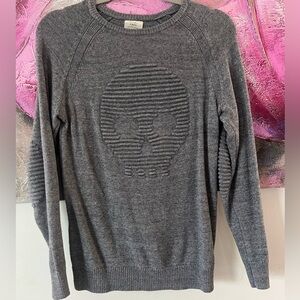 ZARA Skull Knit Sweater